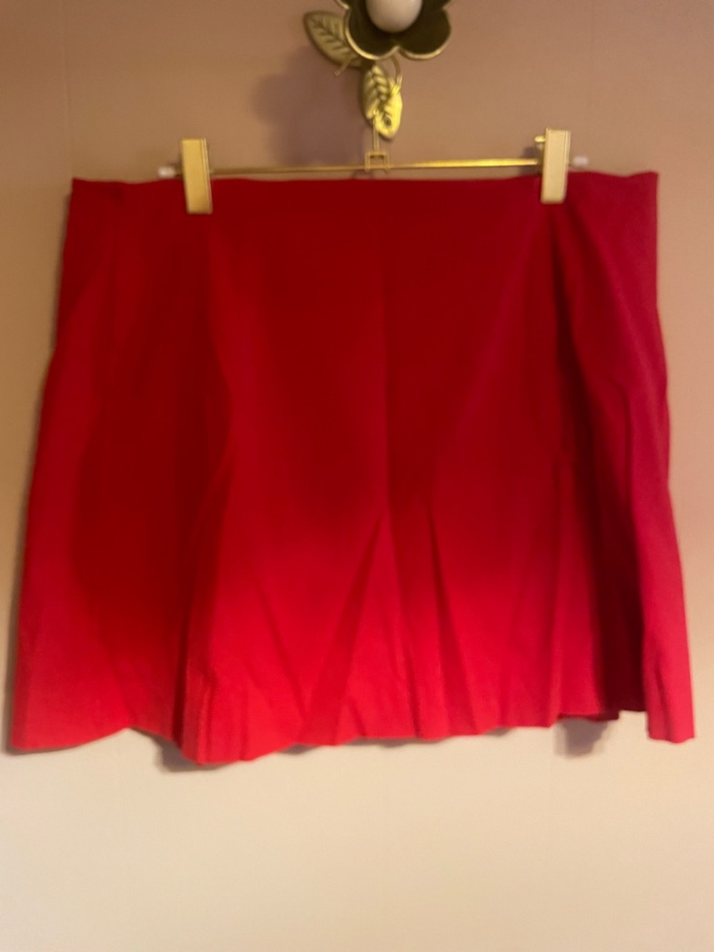 SPANX CoreLuxe Skort in Red